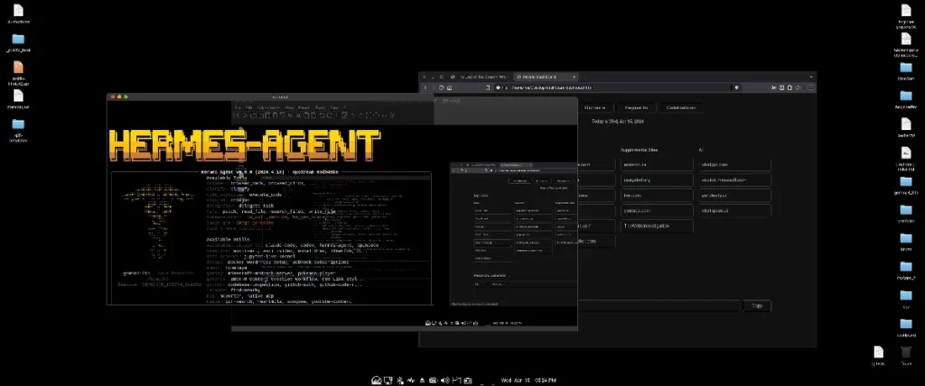 fully configured mx linux xfce desktop screenshot